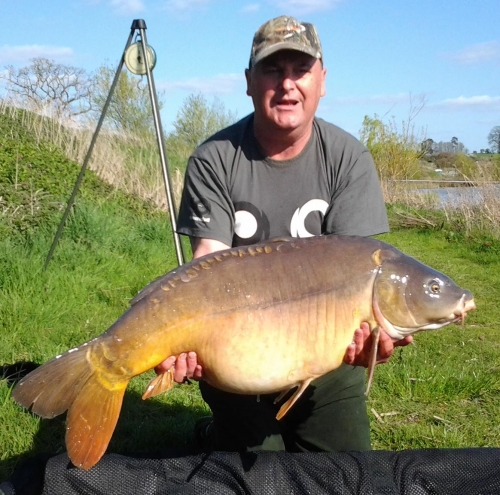 Trevor Wheeler - Pavyotts Mill 38lb 2oz