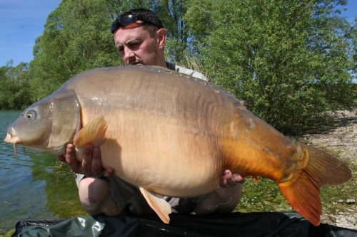 Mervyn Pennell - French Lake 45lb 6oz