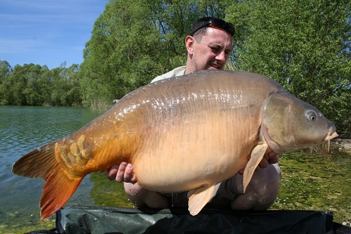 Mervyn Pennell - French Lake 45lb 6oz