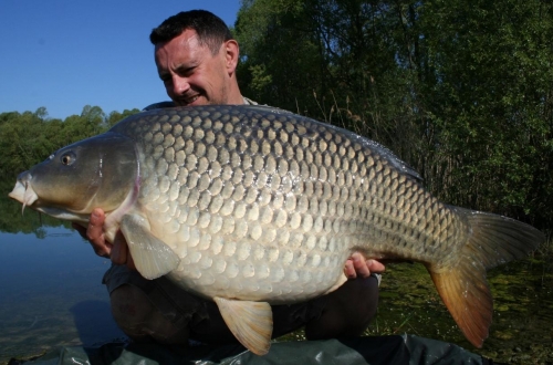 Mervyn Pennell - French Lake 45lb 8oz