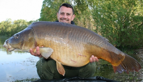 Mervyn Pennell - French Lake 47lb 10oz