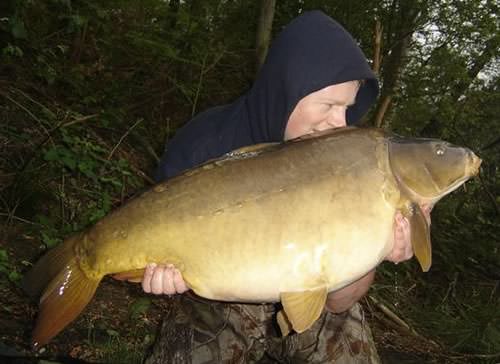 Dave Toomey - Rainbow Lake (Lac de Curton) 48lb 11oz