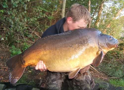 Dave Toomey - Rainbow Lake (Lac de Curton) 30lb 0oz