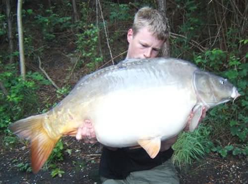 Dave Toomey - Rainbow Lake (Lac de Curton) 39lb 41oz