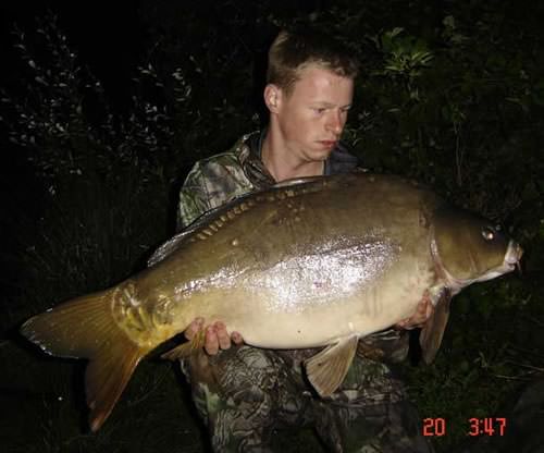 Dave Toomey - Rainbow Lake (Lac de Curton) 33lb 8oz