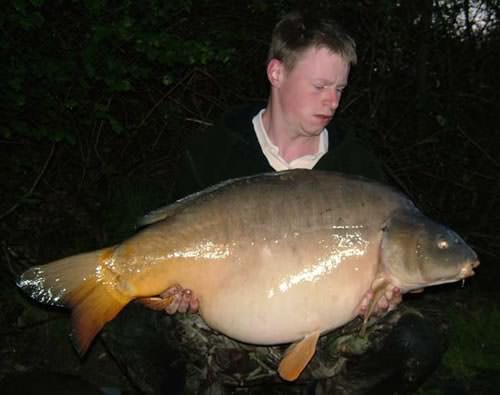 Dave Toomey - Rainbow Lake (Lac de Curton) 57lb 0oz