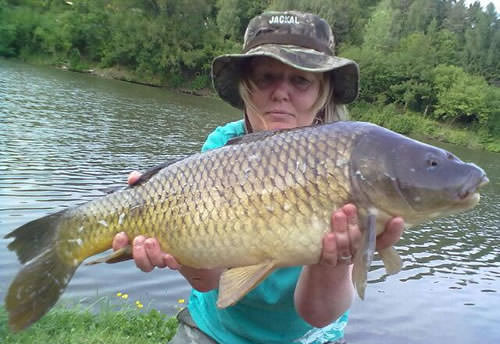 Eva Seidlová - nádzř Svojanov 13lb 2oz