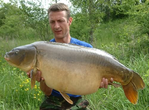 Karl King - Etang de la Croix Blanche 33lb 2oz