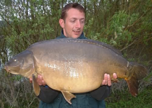 Karl King - Etang de la Croix Blanche 27lb 7oz