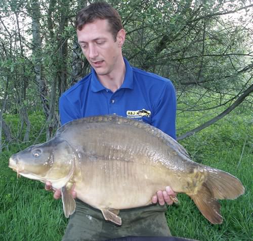 Karl King - Etang de la Croix Blanche 26lb 9oz