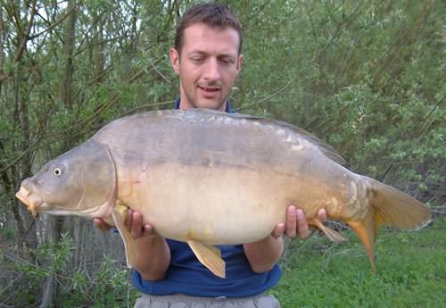 Karl King - Etang de la Croix Blanche 24lb 6oz