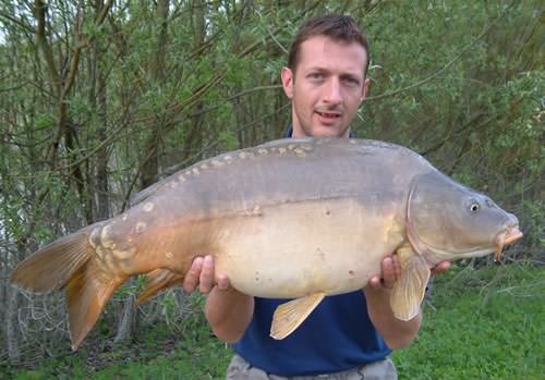 Karl King - Etang de la Croix Blanche 24lb 6oz