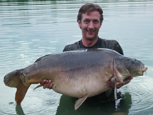 Karl King - Etang de la Croix Blanche 55lb 8oz