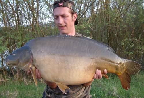 Karl King - Etang de la Croix Blanche 34lb 2oz