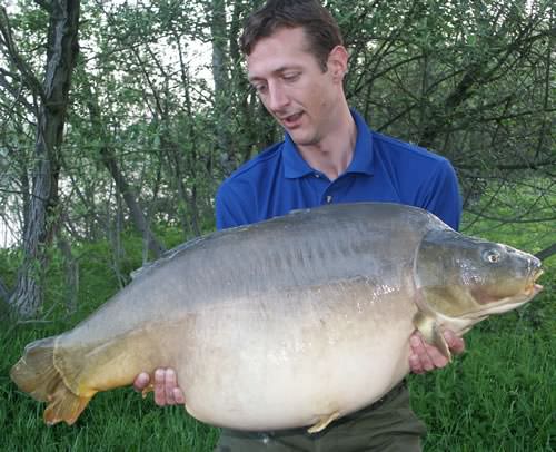 Karl King - Etang de la Croix Blanche 44lb 2oz