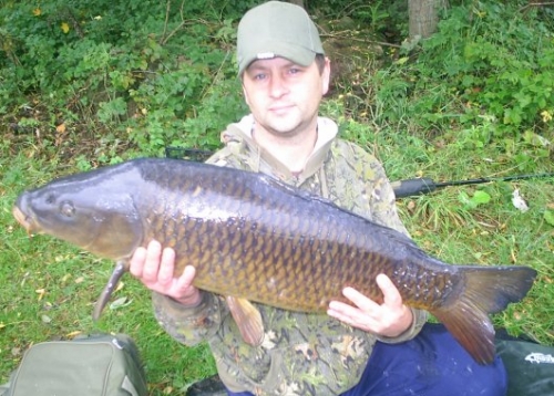 Karl  Wisbey - Whittlesford Pit 18lb 2oz