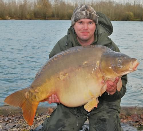 Kevin Durman - Lac Juvigny, Marne Valley 55lb 9oz