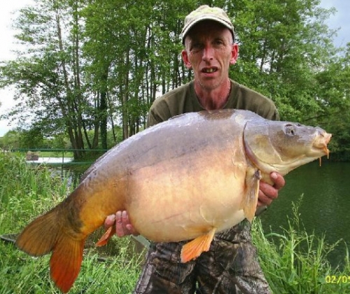 Trevor Child - Etang de Pierre 45lb 9oz