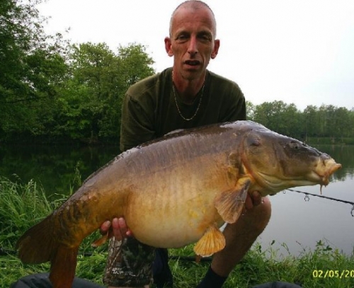 Trevor Child - Etang de Pierre 44lb 12oz