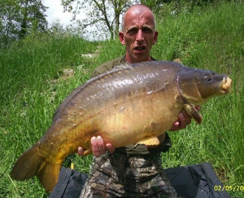 Trevor Child - Etang de Pierre 47lb 3oz