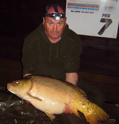 Trevor Wheeler - Pavyotts Mill 35lb 0oz